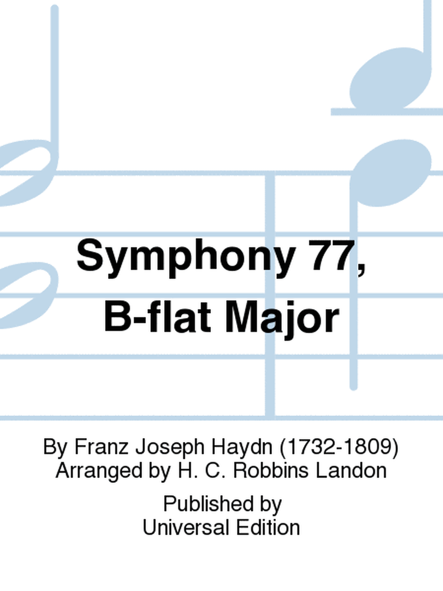 Symphony 77, Bfl Maj