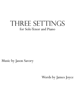 Three Settings of James Joyce