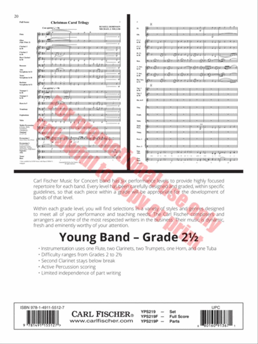 Trek to the Summit Concert Band scores gallery preview page 21