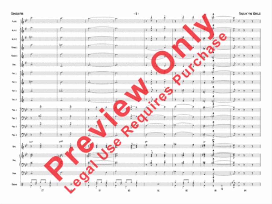 Jazzin' the World Jazz Ensemble scores gallery preview page 11