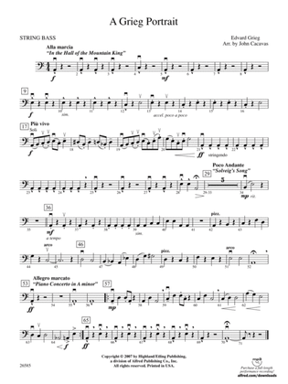 A Grieg Portrait: String Bass