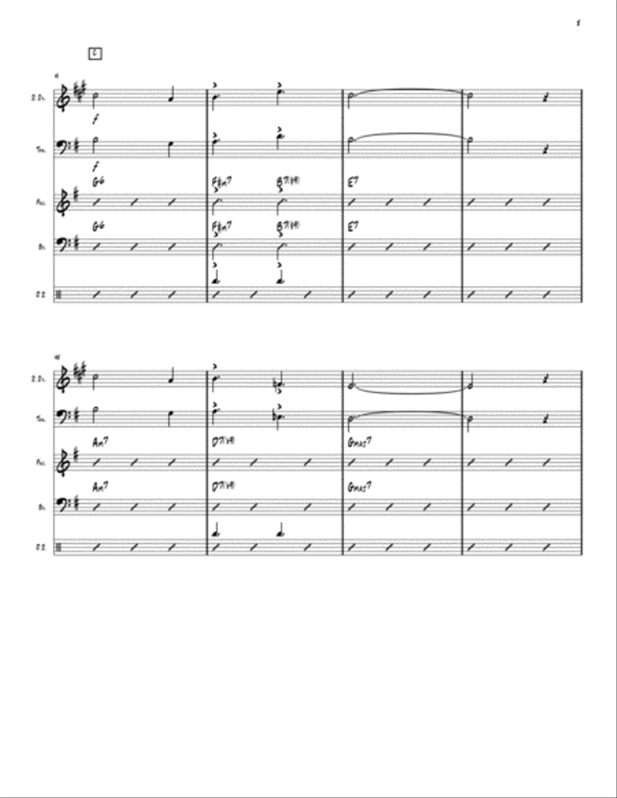 Castle Island Small Ensemble scores gallery preview page 5