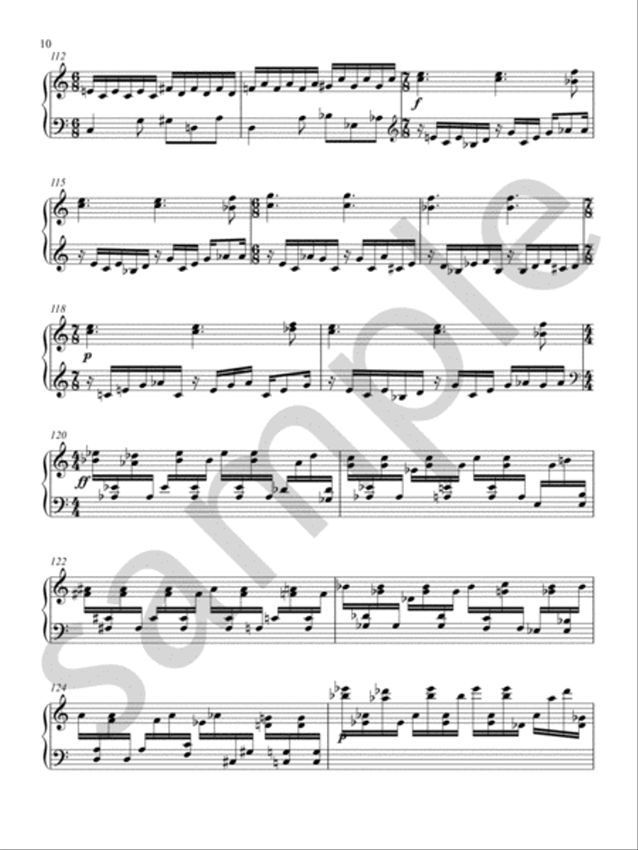 Spirals Marimba scores gallery preview page 11