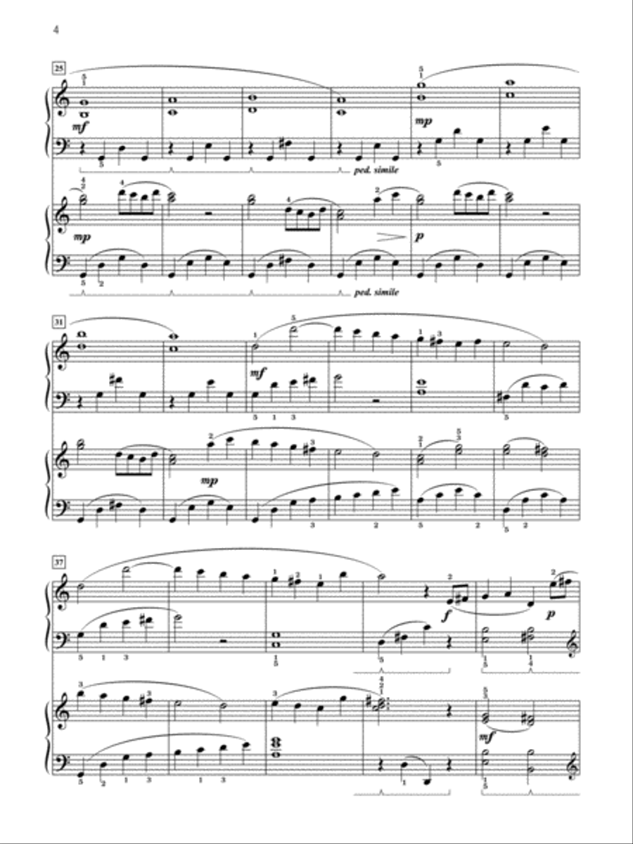 Imperial Concertante: Solo with Piano Accompaniment - Piano Duo (2 Pianos, 4 Hands) Piano Accompaniment scores gallery preview page 4