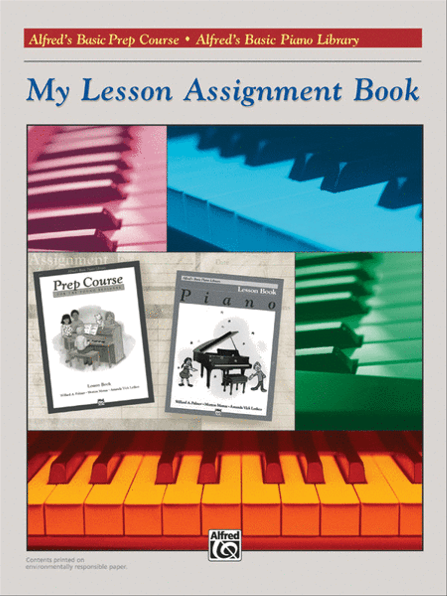 My Lesson Assignment Book Piano Solo scores gallery preview page 1