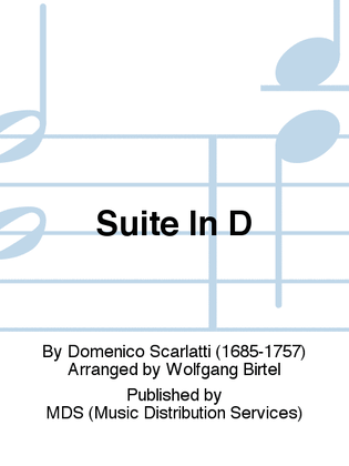Book cover for Suite in d