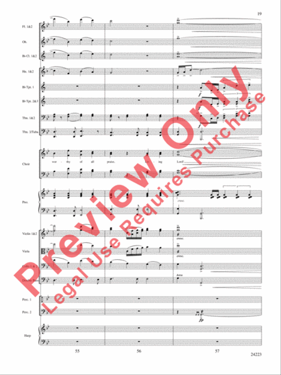 Living Lord Choir scores gallery preview page 20