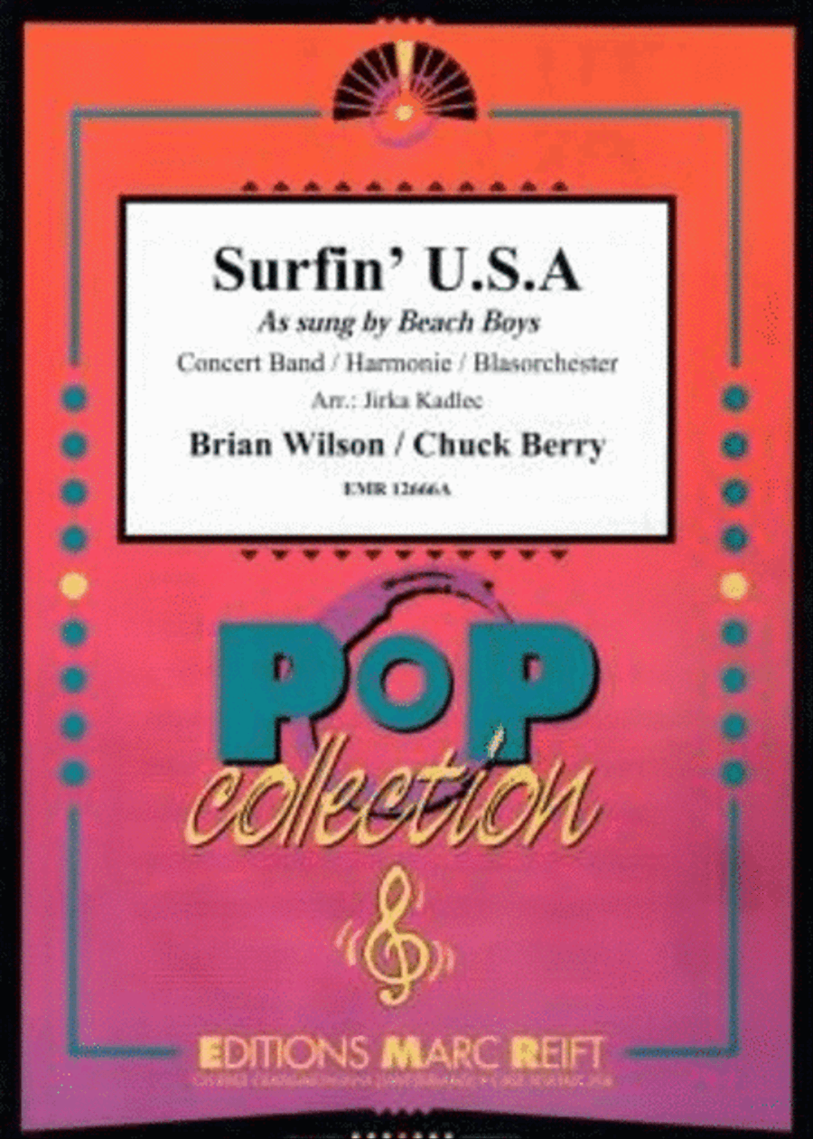 Surfin' U.S.A Concert Band scores gallery preview page 1