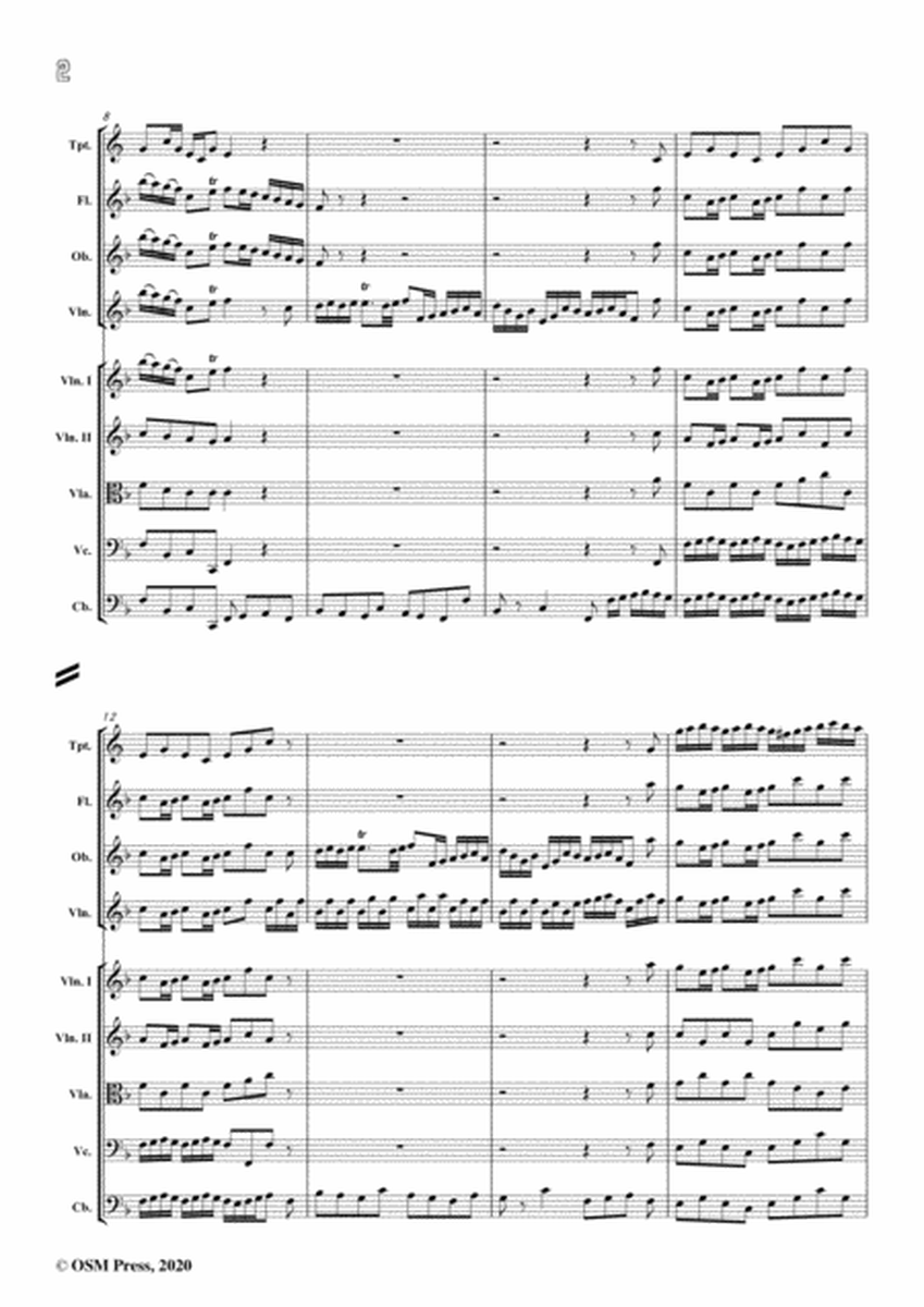 Bach,J.S.-Brandenburg Concerto No.2 in F Major,BWV 1047 image number null