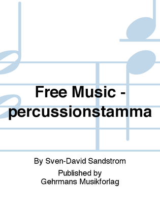 Free Music - percussionstamma