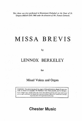 Missa Brevis, Op. 57 (Original Latin Version)