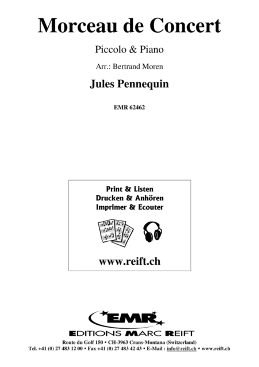 Morceau de Concert Piccolo scores gallery preview page 2