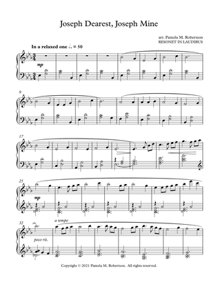 Joseph Dearest, Joseph Mine - Piano Solo