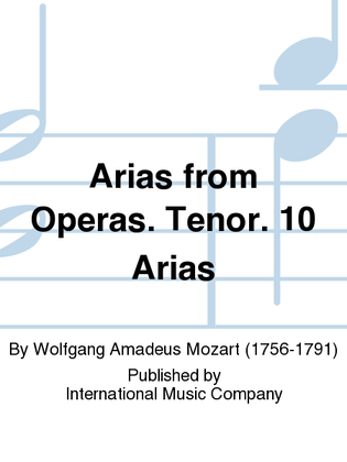 Book cover for Tenor. 10 Arias