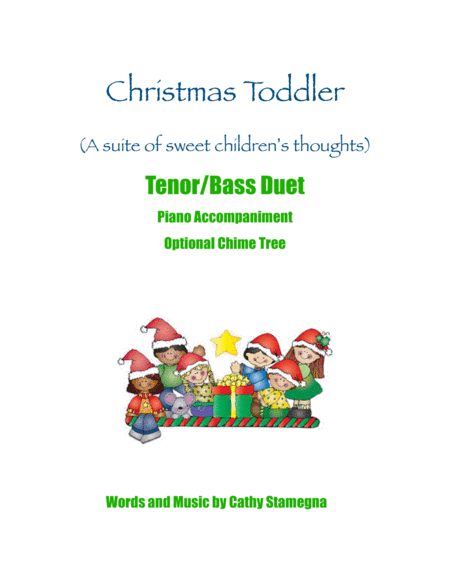 Christmas Toddler (TB Duet, Optional Chime Tree, Piano Accompaniment) image number null