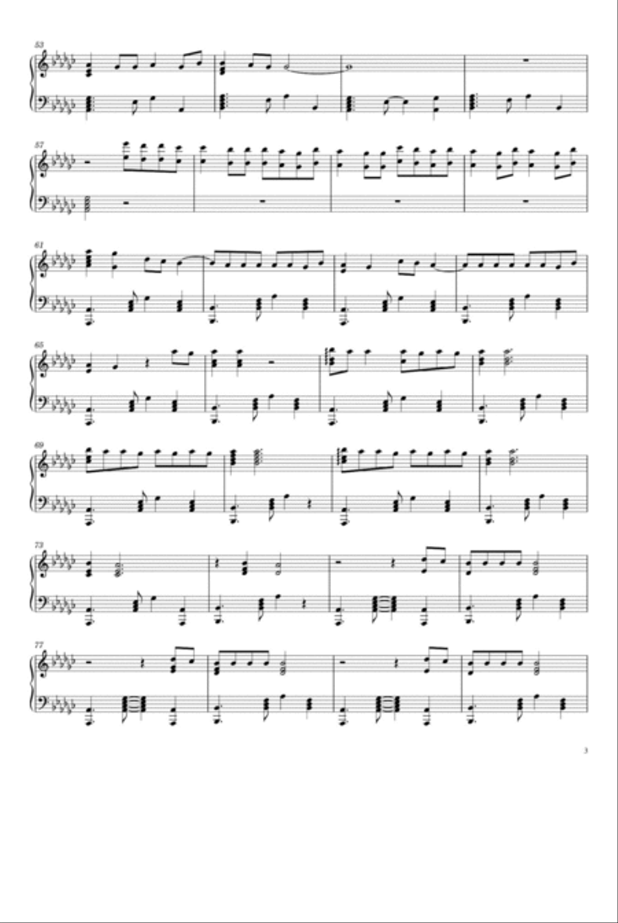 God's Plan Piano Solo scores gallery preview page 3