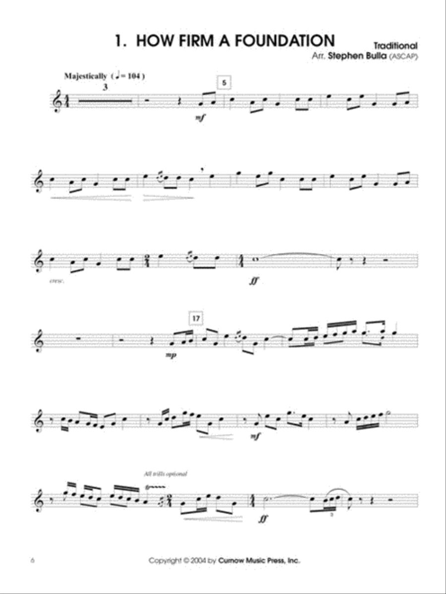 More Great Hymns More Great Hymns B-Flat Trumpet scores gallery preview page 5