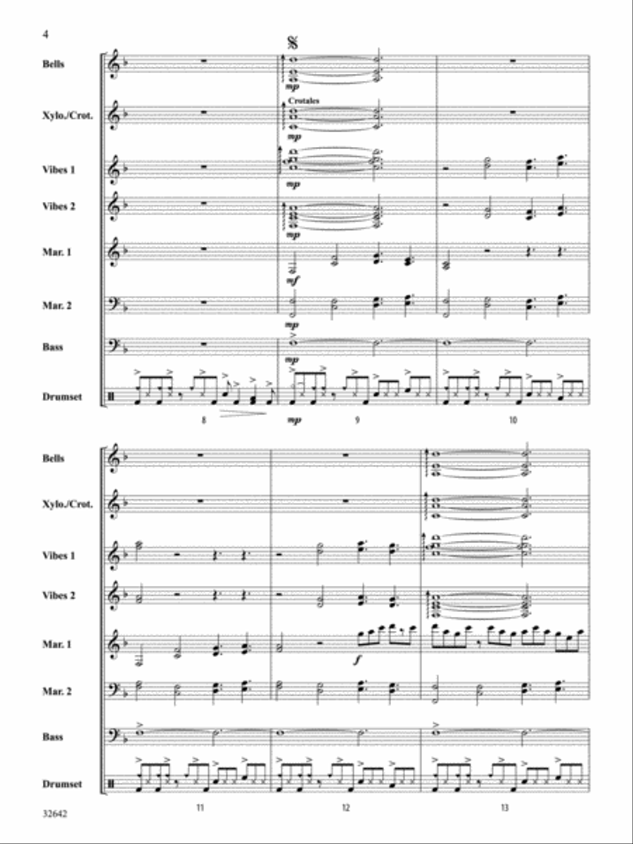 Fascinating Rhythm Percussion Ensemble scores gallery preview page 3