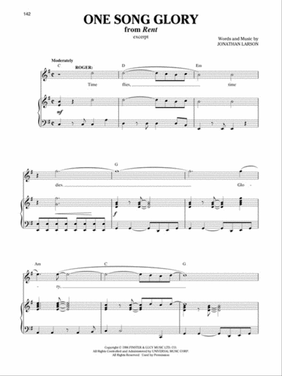 The Singer's Musical Theatre Anthology: Tenor - 16-bar Audition - Revised (Replaces 00230041) Voice scores gallery preview page 8
