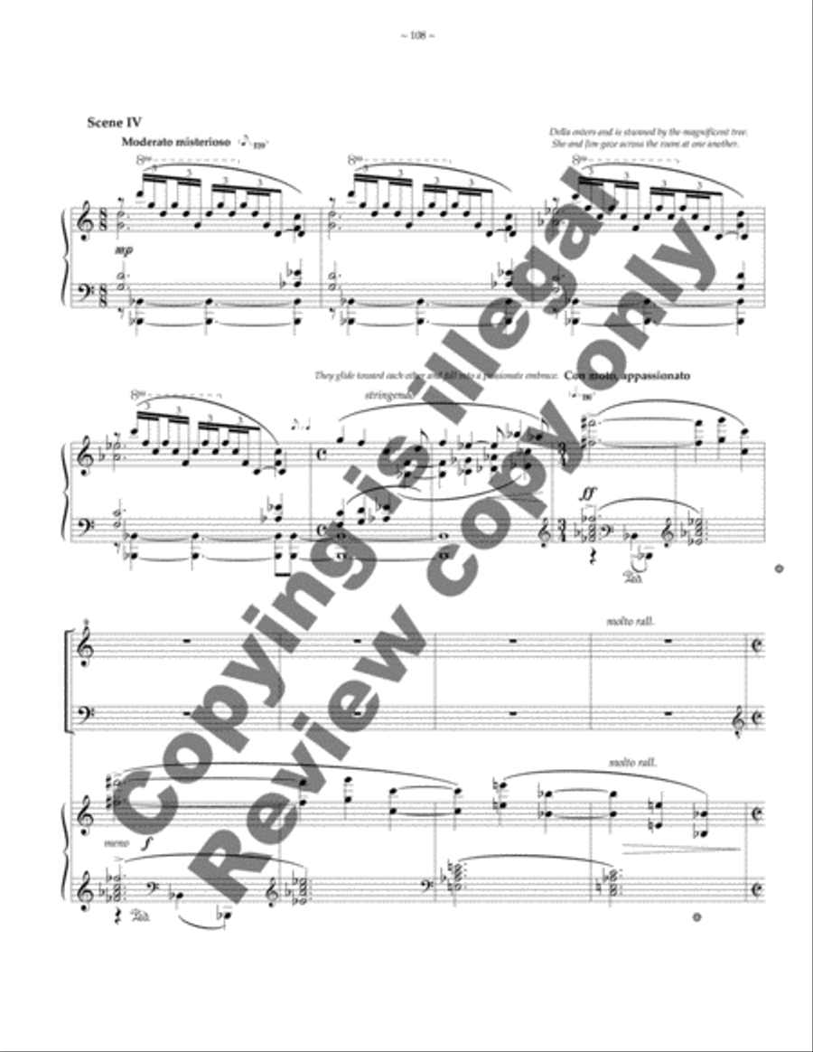 The Gift Of The Magi Piano, Vocal scores gallery preview page 17