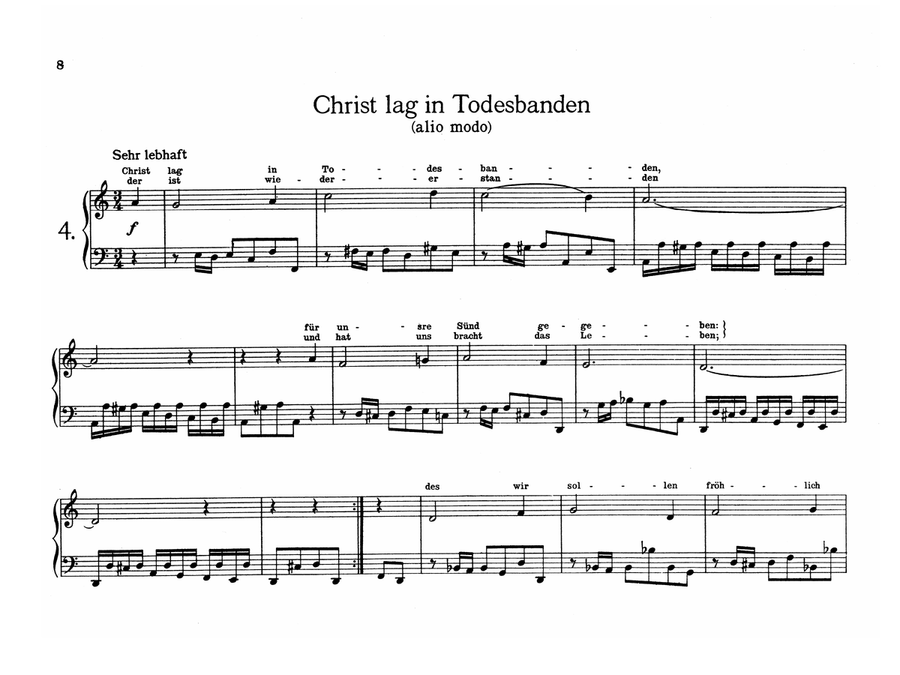 Telemann: Twelve Easy Chorale Preludes