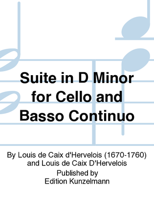 Suite for cello and basso continuo