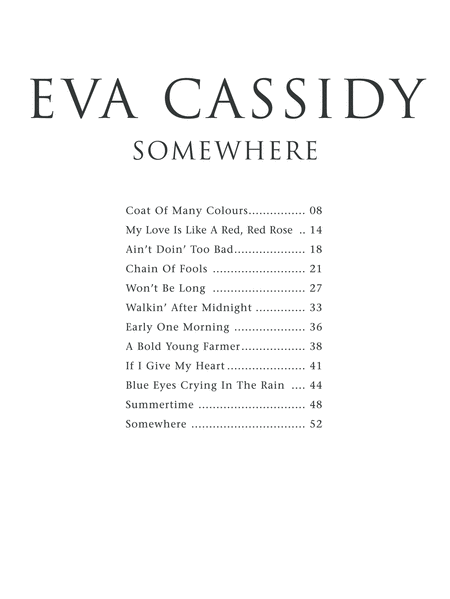 Eva Cassidy -- Somewhere image number null