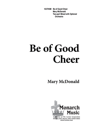 Book cover for Be of Good Cheer