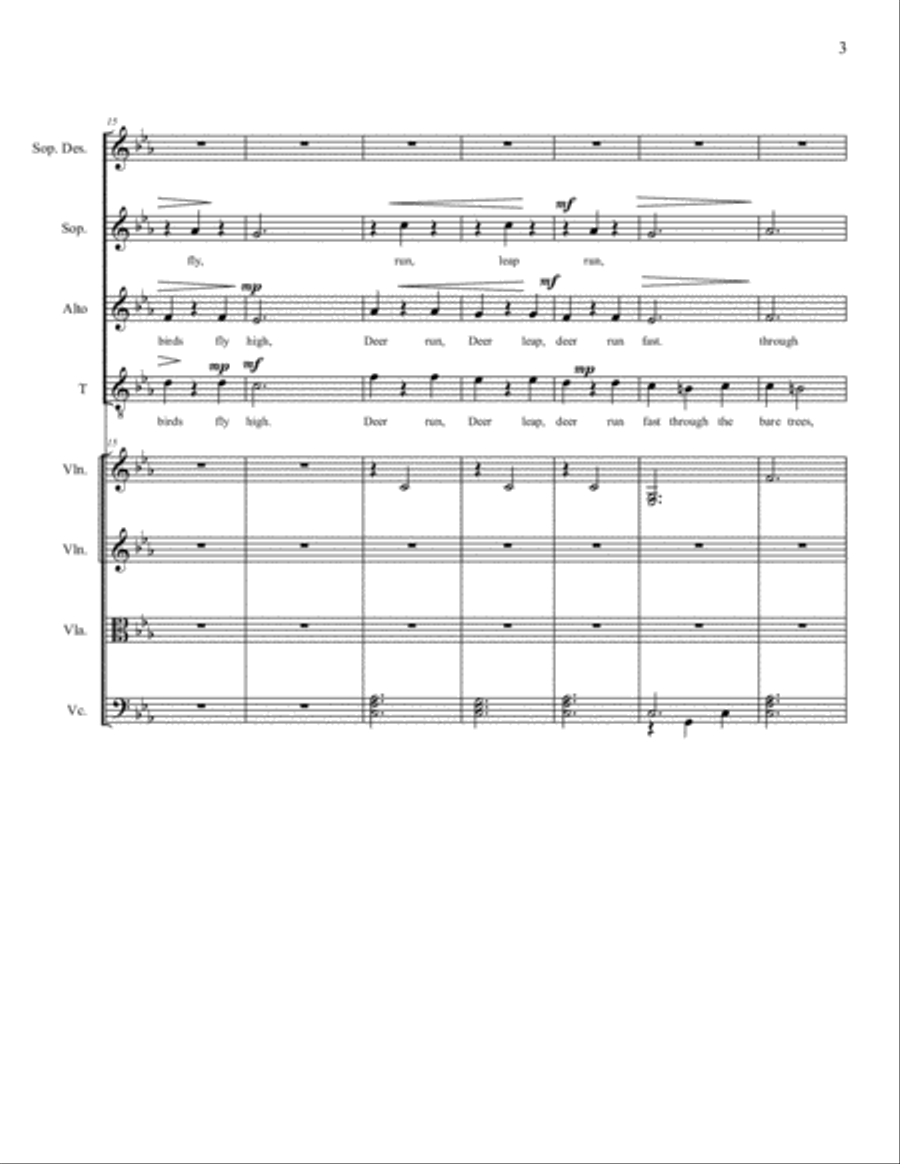 The Magical Woods Choir scores gallery preview page 3
