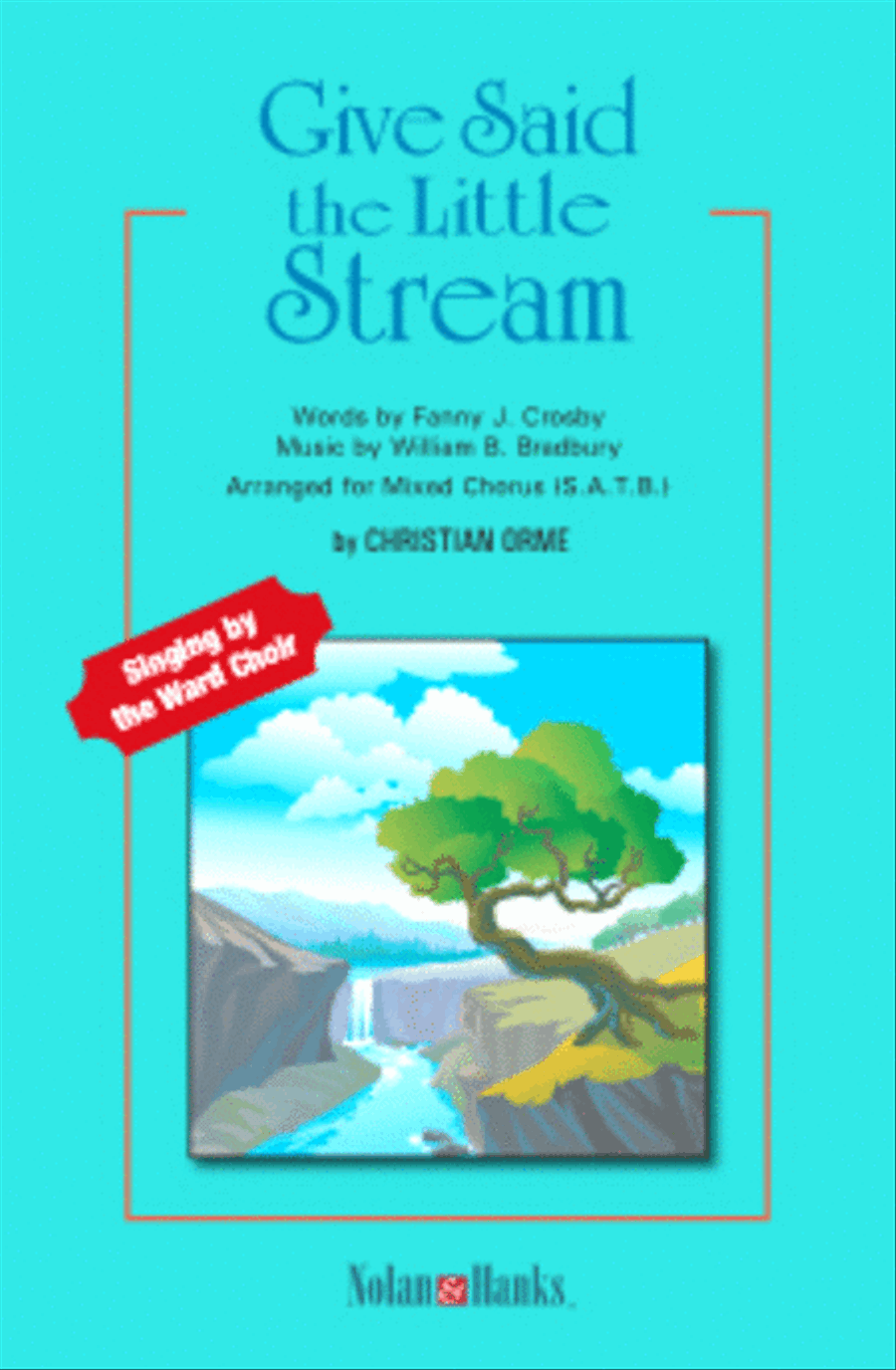 Give Said the Little Stream - SATB 4-Part scores gallery preview page 1