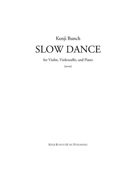 Slow Dance (score and parts)