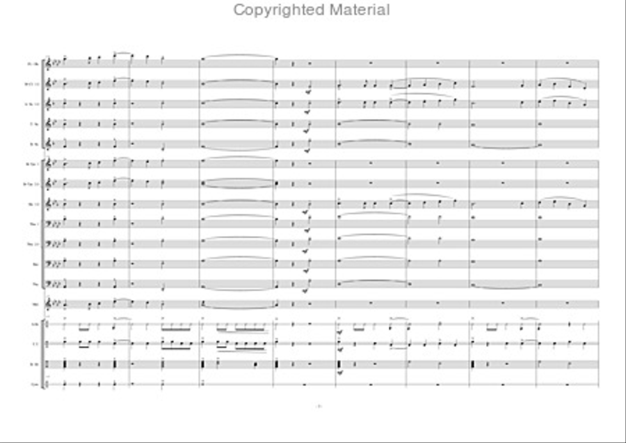 Western Trail Western Trail Concert Band scores gallery preview page 4