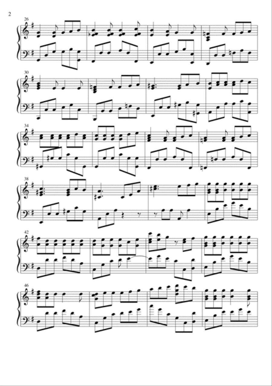 await await Piano Solo scores gallery preview page 2