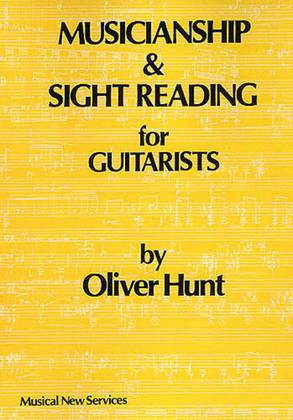 Book cover for Musicianship And Sight Reading For Guitarists