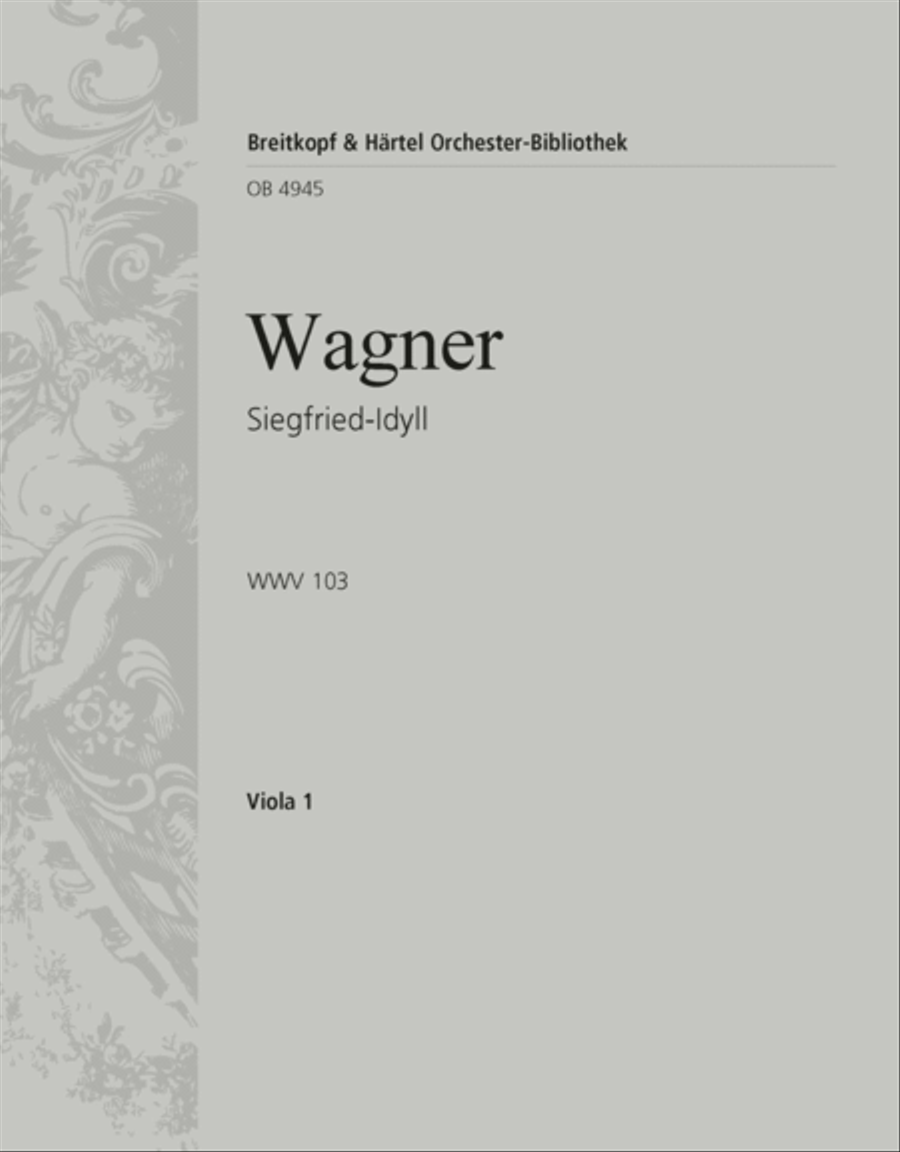 Siegfried Idyll WWV 103 Orchestra scores gallery preview page 1