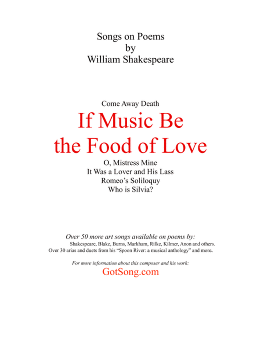 If Music Be the Food of Love (Shakespeare) image number null