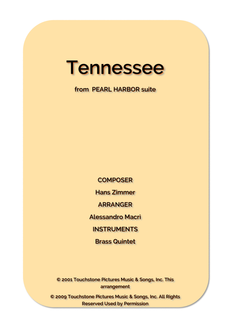 Tennessee Brass Ensemble scores gallery preview page 1