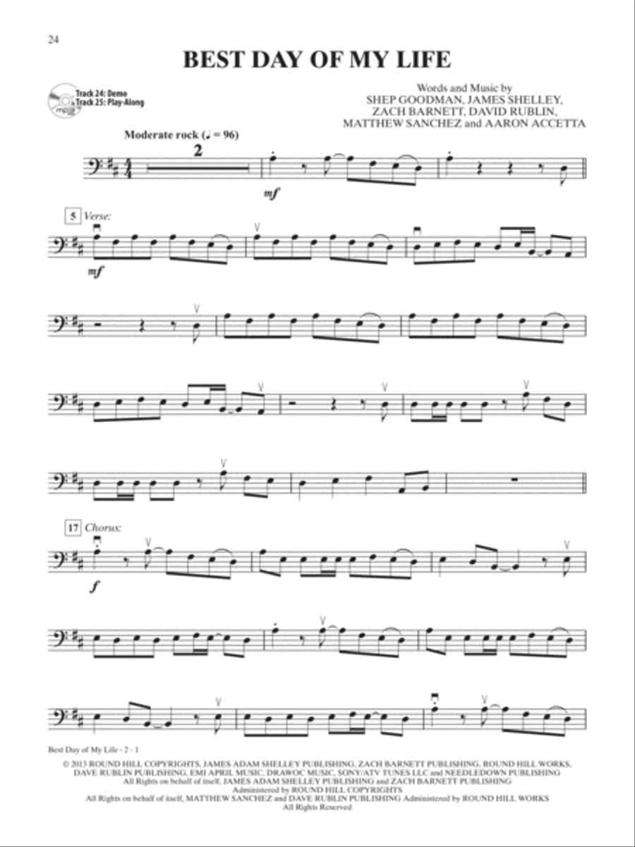 Easy Pop & Rock Hits Instrumental Solos for Strings String Orchestra scores gallery preview page 6