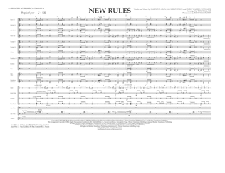 New Rules - Full Score