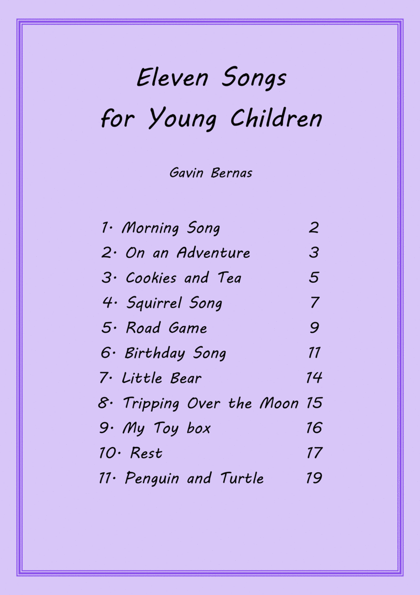 Eleven Children's Songs