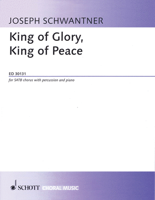 Book cover for King of Glory, King of Peace