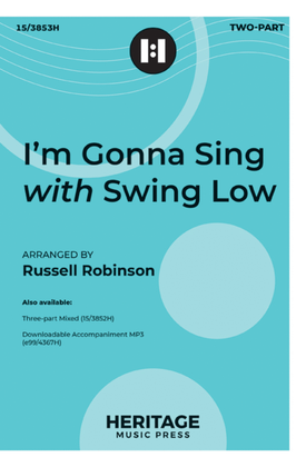 Book cover for I'm Gonna Sing with Swing Low