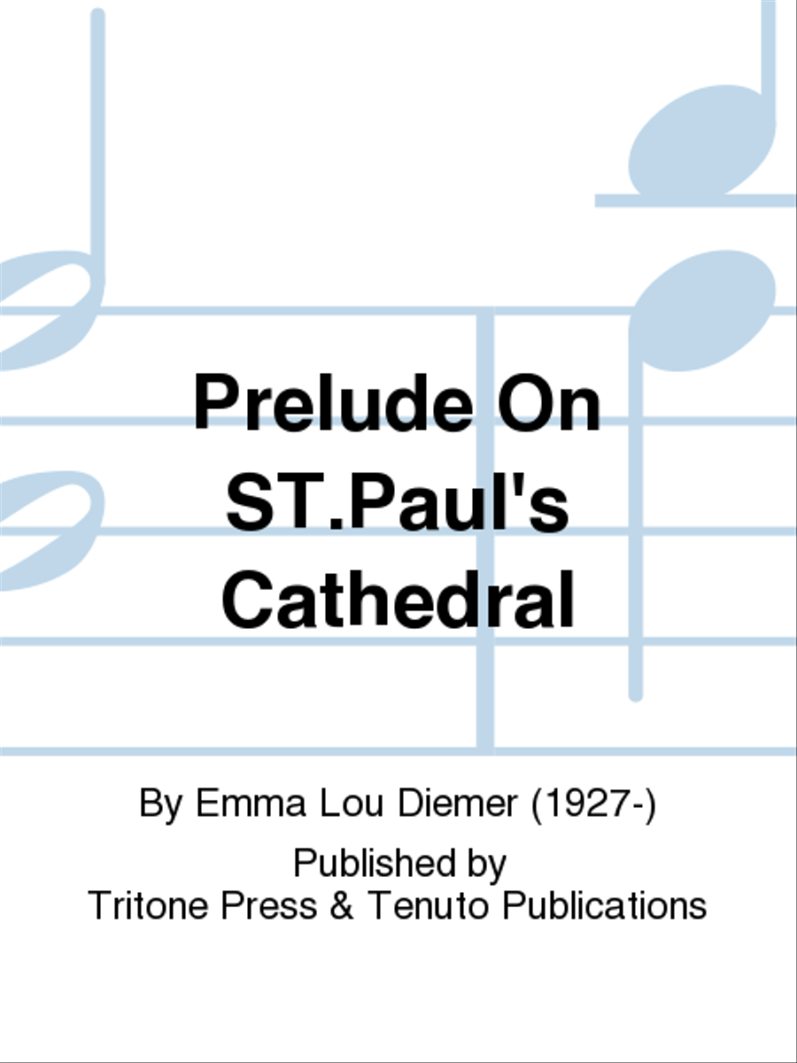 Prelude on St.Paul's Cathedral Chamber Music scores gallery preview page 1