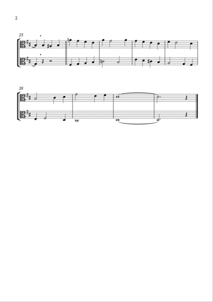 A Dream Is A Wish Your Heart Makes String Duet scores gallery preview page 2