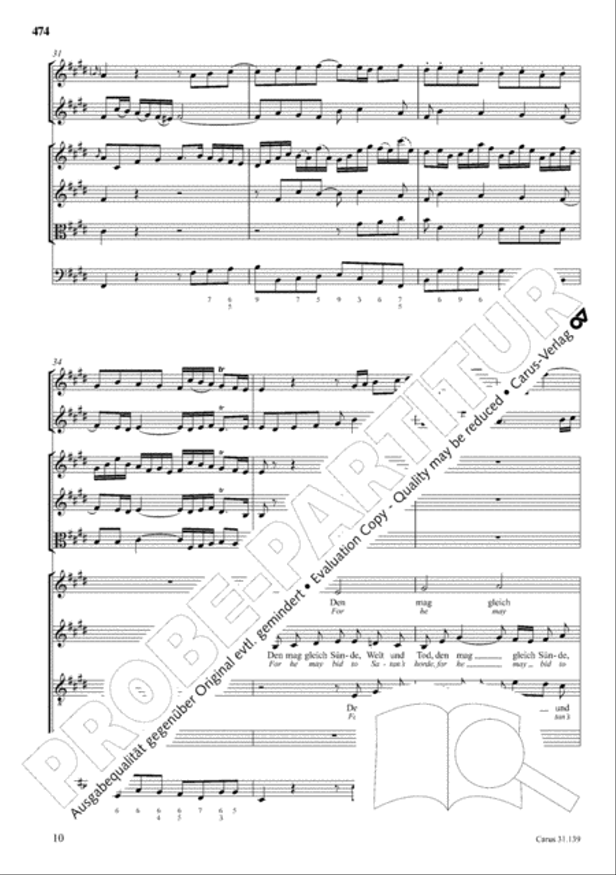The Complete Sacred Vocal Works (Das geistliche Vokalwerk) Voice scores gallery preview page 475