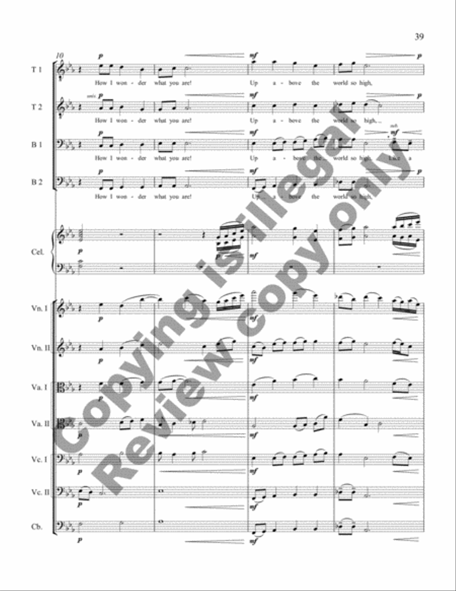 Stargazing (TTBB Full Score) TTBB scores gallery preview page 24