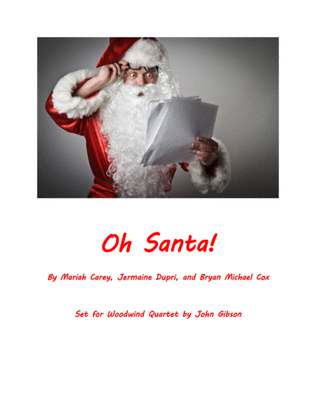 Book cover for Oh Santa!
