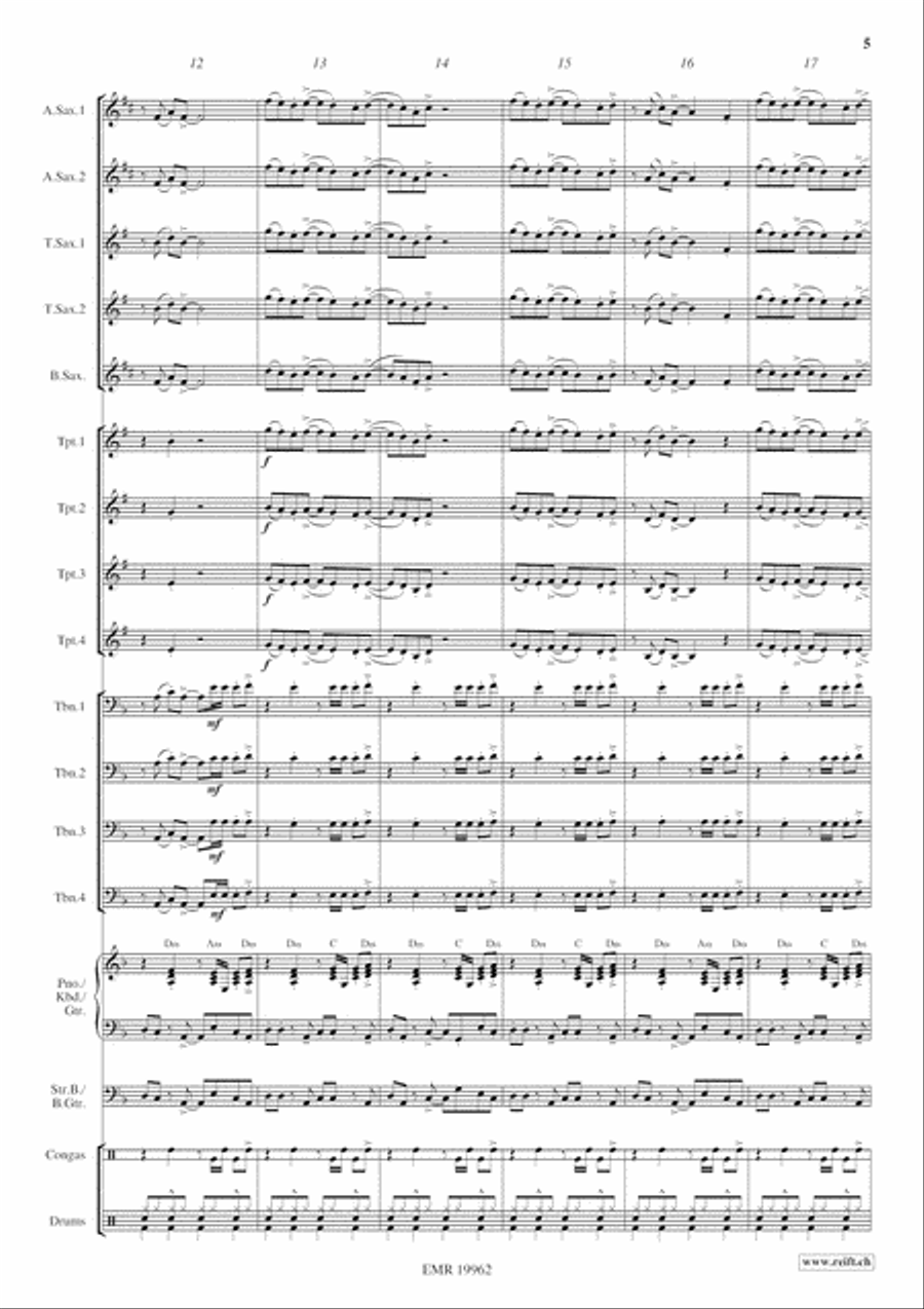 Discoland Big Band scores gallery preview page 6