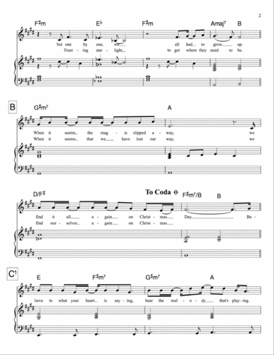Believe Voice scores gallery preview page 2