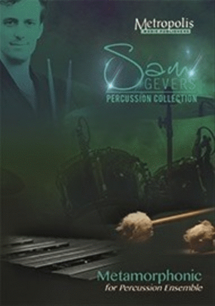 Metamorphonic for Percussion Ensemble Percussion Ensemble scores gallery preview page 1